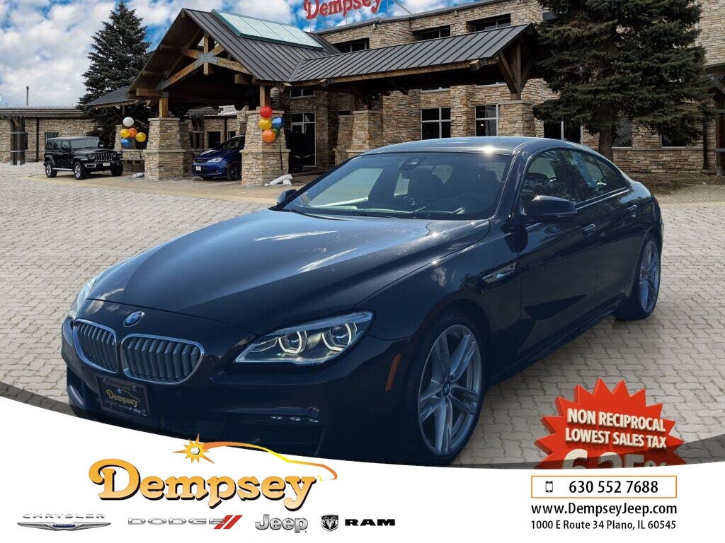 2017 BMW 6 Series 650i Gran Coupe RWD