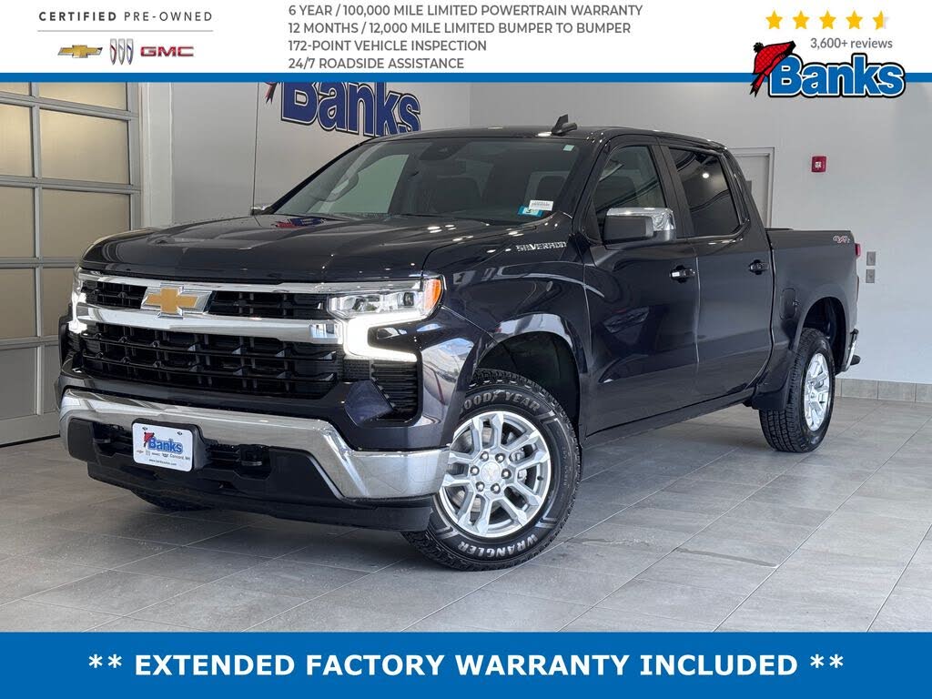 2022 Chevrolet Silverado 1500 LT Crew Cab 4WD