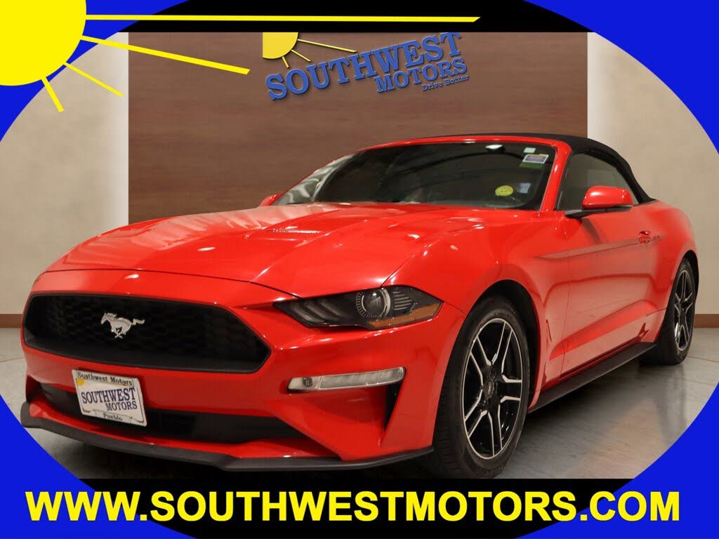 2019 Ford Mustang EcoBoost Premium Convertible RWD