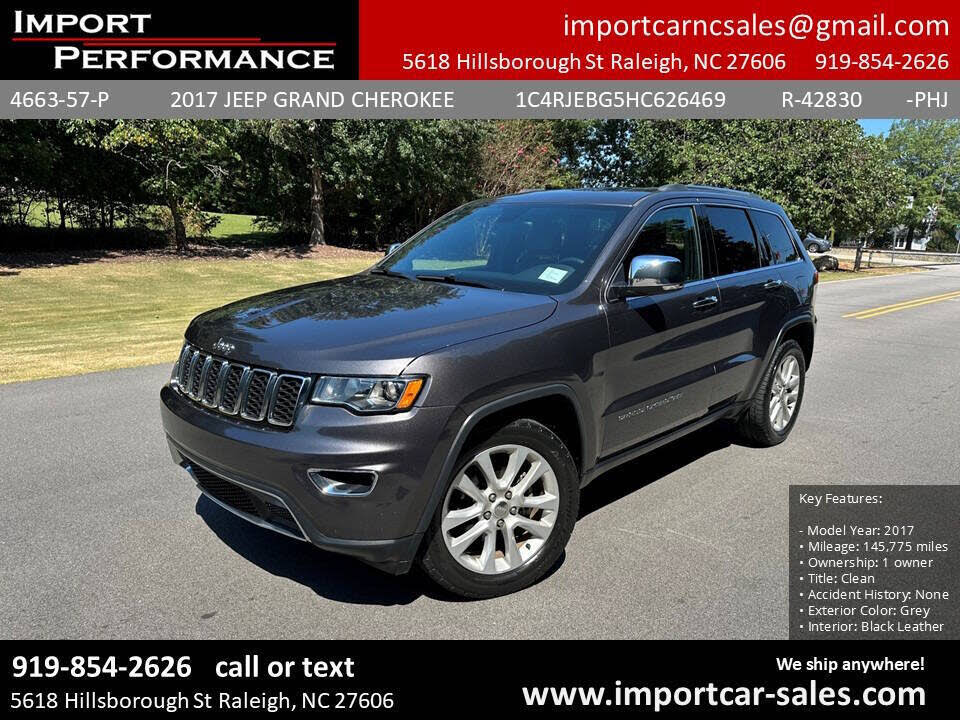 2017 Jeep Grand Cherokee Limited