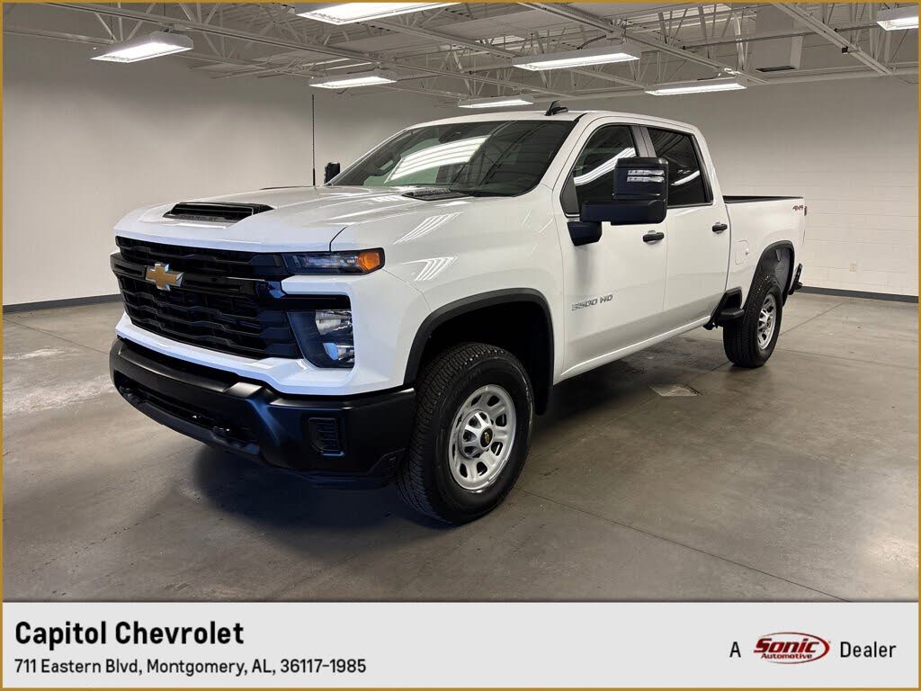 2025 Chevrolet Silverado 3500HD Work Truck Crew Cab 4WD