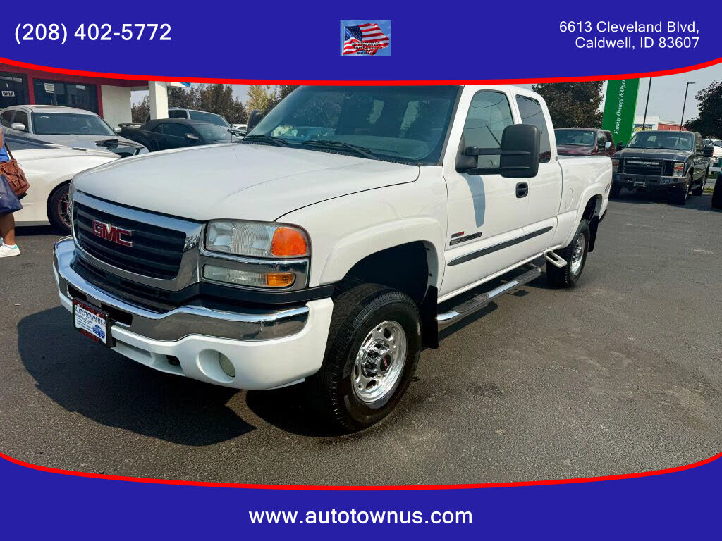 2005 GMC Sierra 2500HD 4 Dr SLE 4WD Extended Cab SB HD