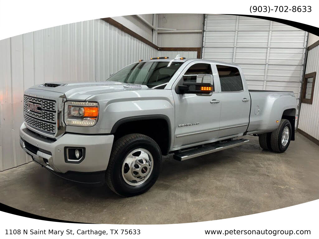 2018 GMC Sierra 3500HD Denali Crew Cab LB DRW 4WD
