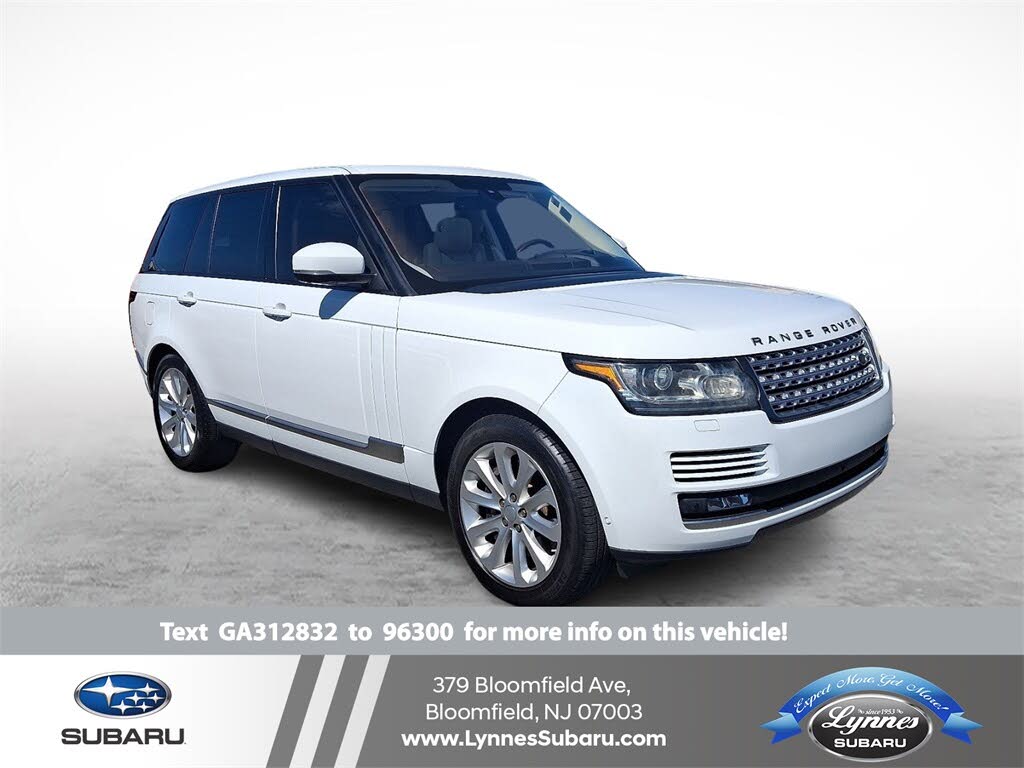2016 Land Rover Range Rover V6 HSE 4WD