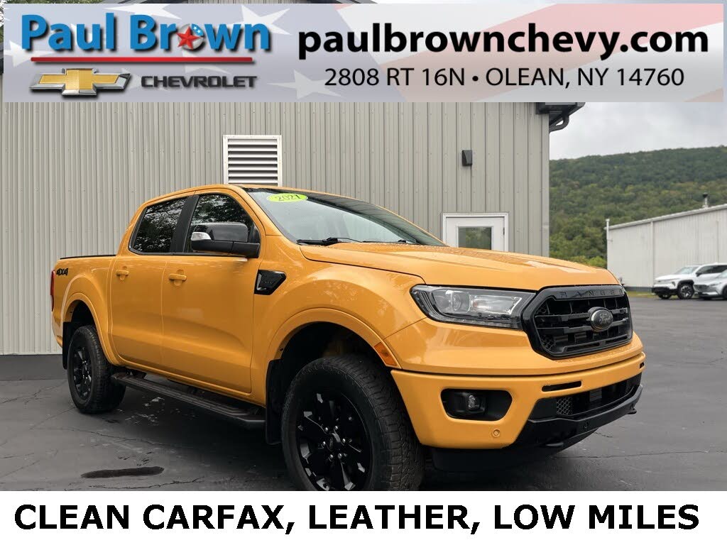 2021 Ford Ranger Lariat SuperCrew 4WD