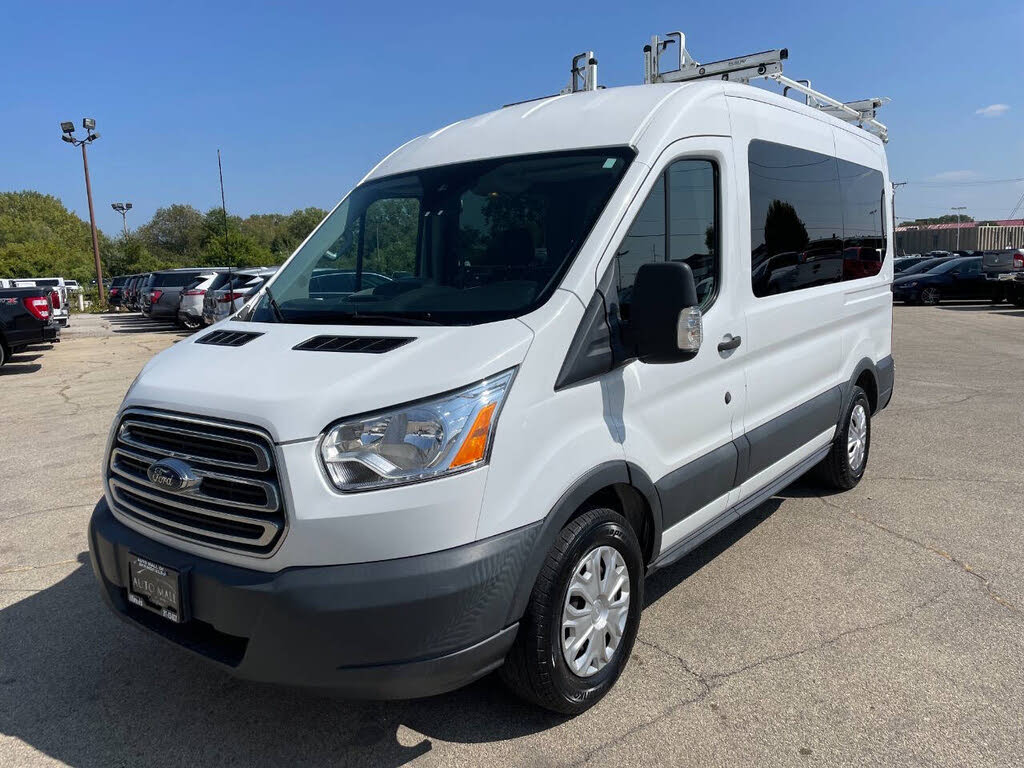 2017 Ford Transit Passenger 150 XL Medium Roof RWD Sliding Passenger-Side Door