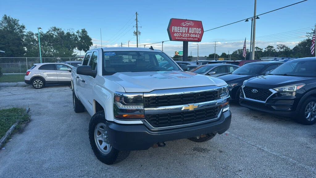 2018 Chevrolet Silverado 1500 Work Truck Crew Cab 4WD