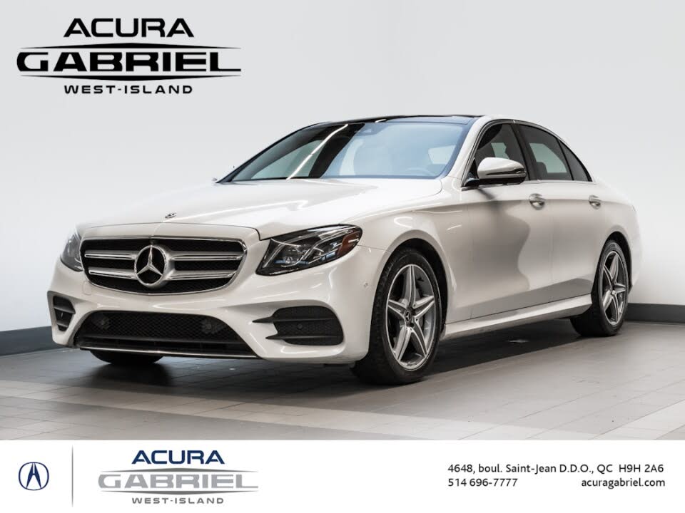 2019 Mercedes-Benz E-Class E 300 4MATIC Sedan AWD