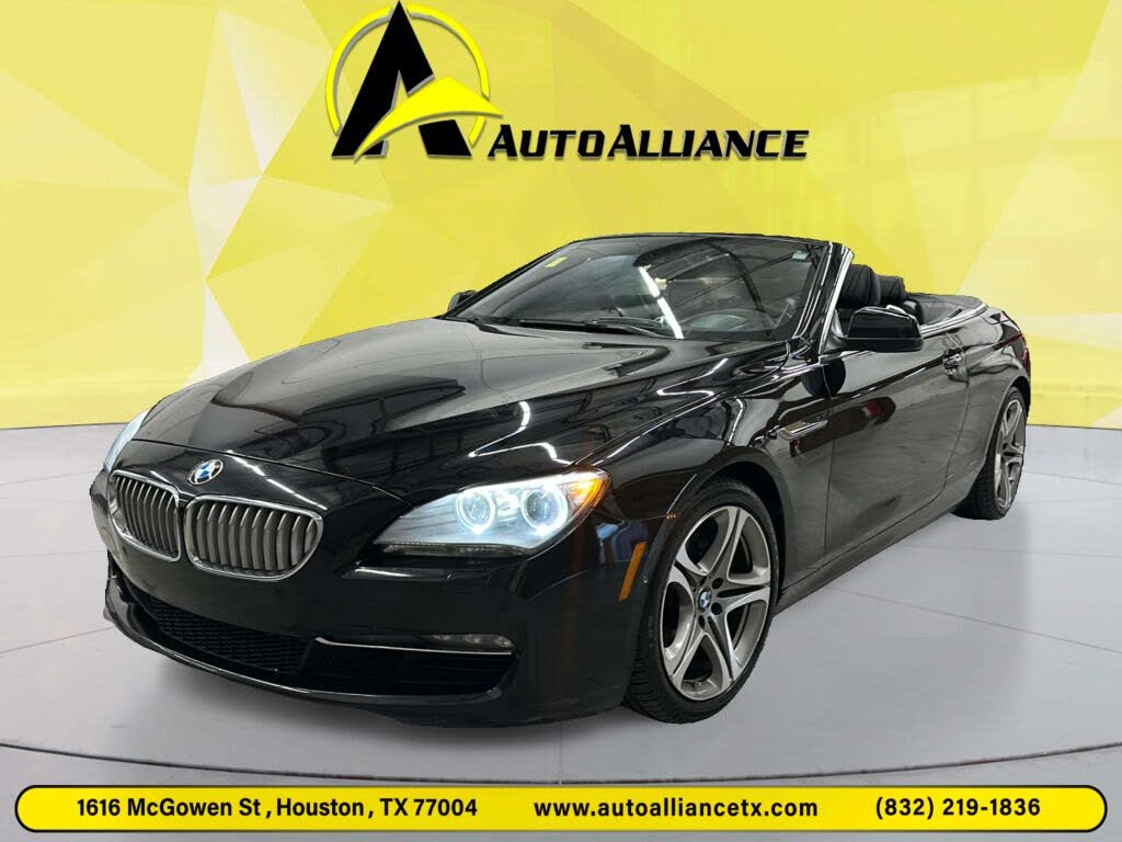 2012 BMW 6 Series 650i Convertible RWD