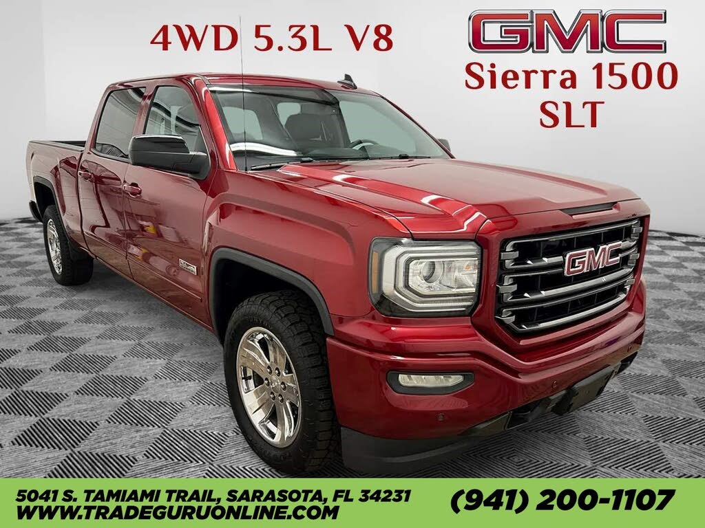2018 GMC Sierra 1500 SLT Crew Cab 4WD