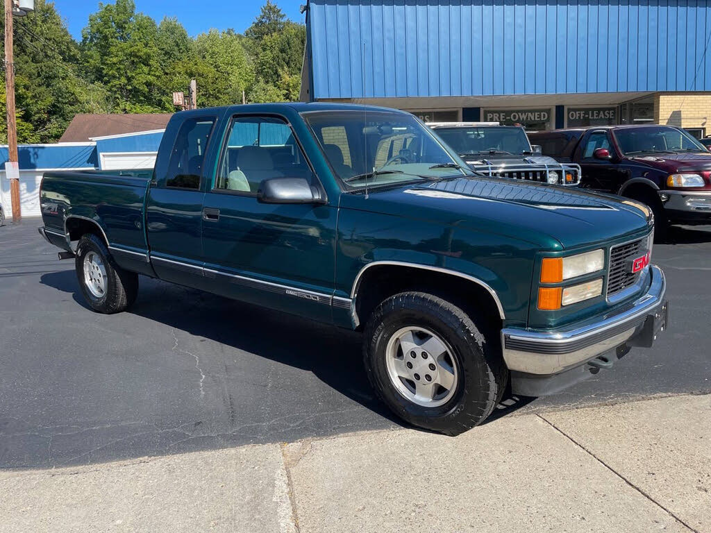 1995 GMC Sierra 1500 K1500 SLE 4WD Extended Cab SB