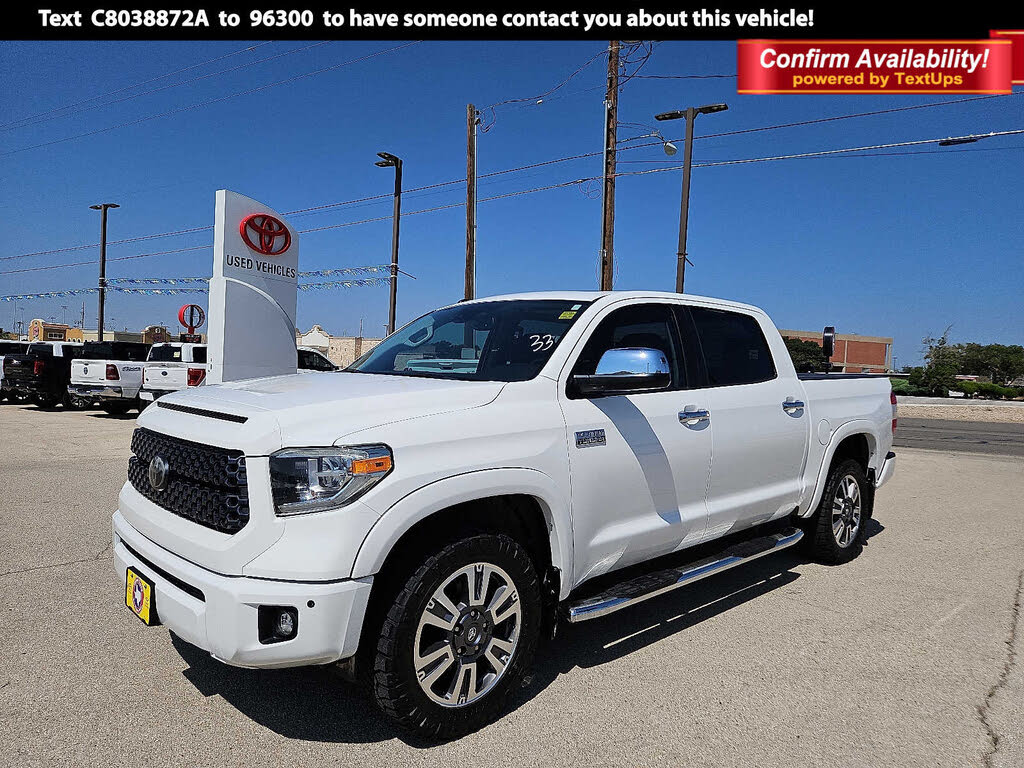 2019 Toyota Tundra Platinum CrewMax 5.7L 4WD