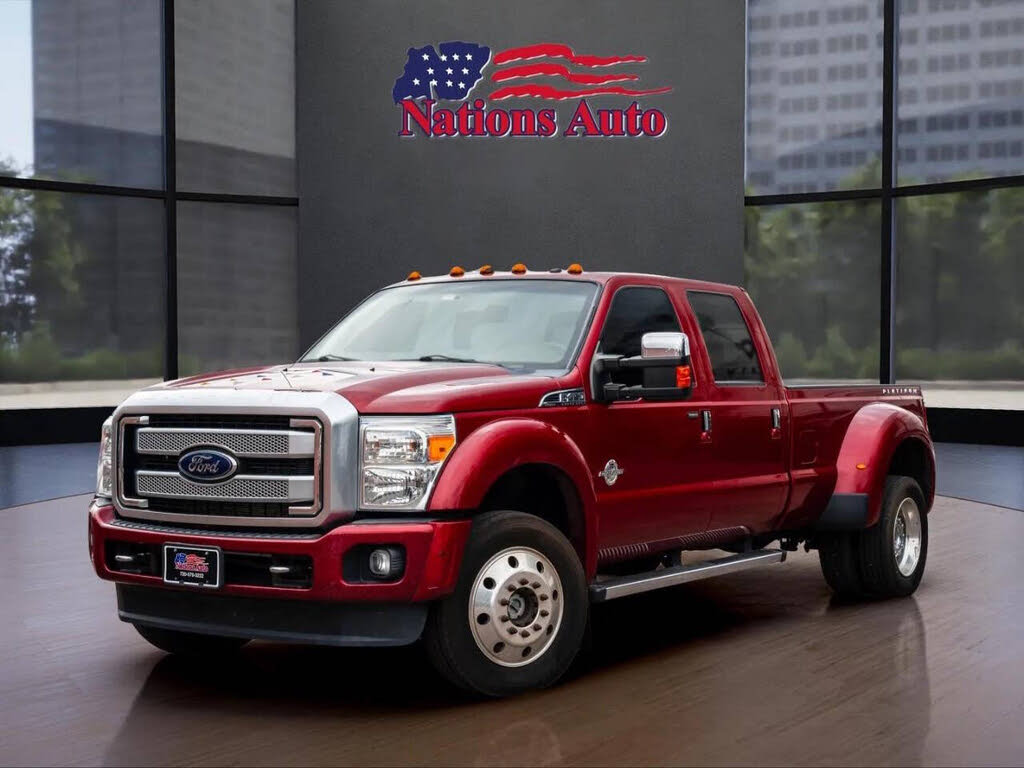 2016 Ford F-450 Super Duty Platinum Crew Cab LB DRW 4WD