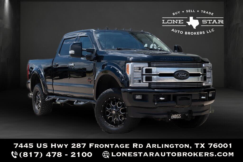 2019 Ford F-350 Super Duty Limited Crew Cab 4WD