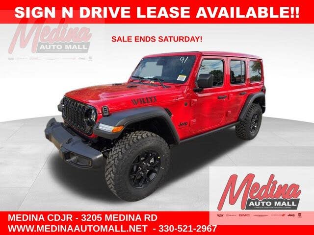 2025 Jeep Wrangler Willys 4-Door 4WD