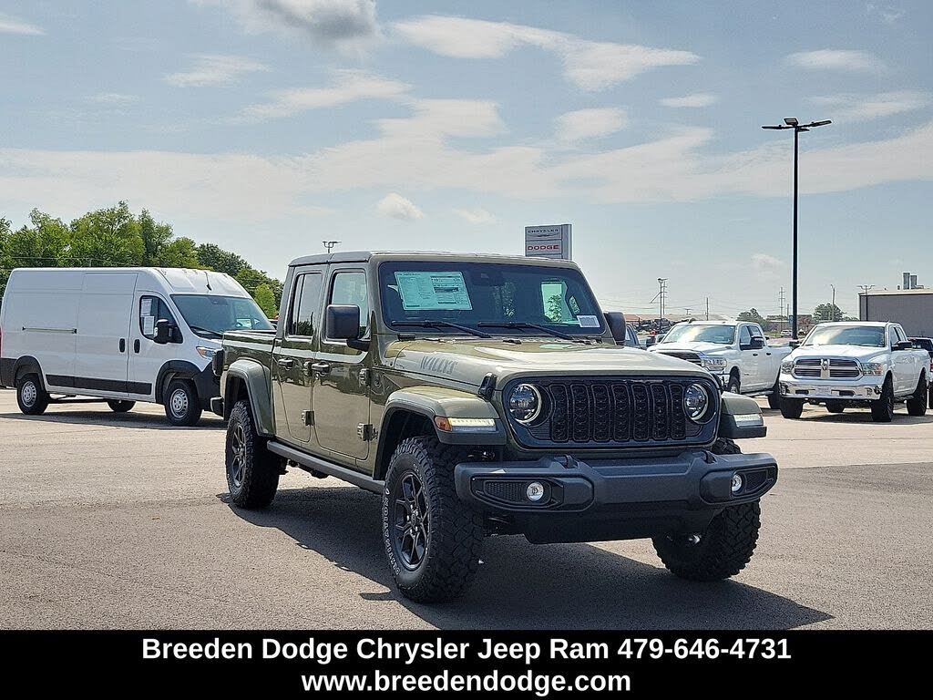 2025 Jeep Gladiator Willys Crew Cab 4WD