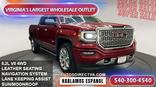 2018 GMC Sierra 1500 Denali Crew Cab 4WD