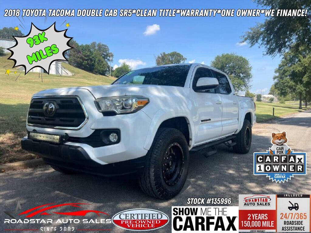 2018 Toyota Tacoma SR5 V6 Double Cab 4WD
