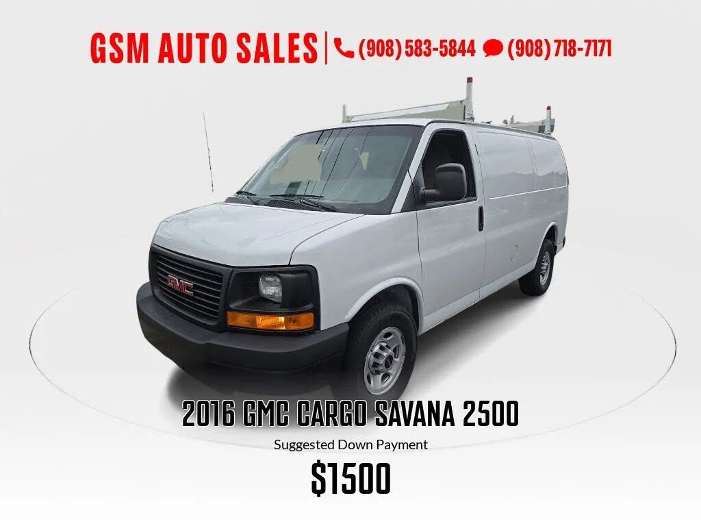 2016 GMC Savana Cargo 2500 RWD