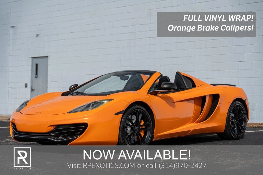 2013 McLaren MP4-12C Spider