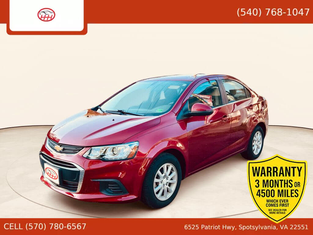 2018 Chevrolet Sonic LT Sedan FWD