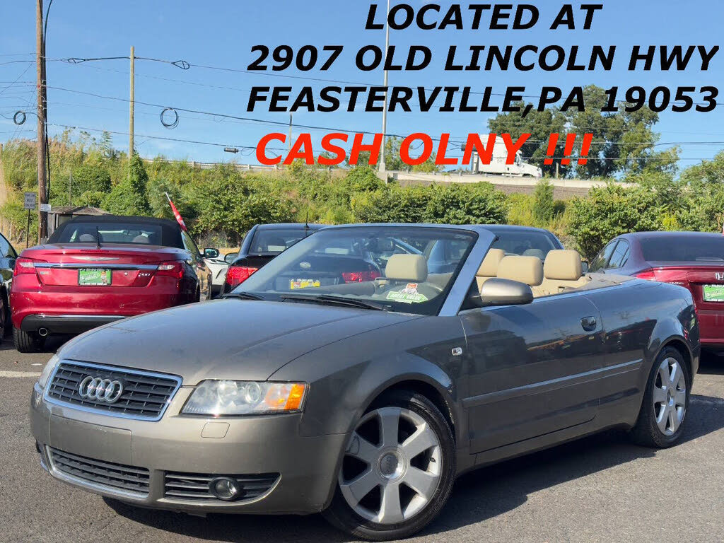 2006 Audi A4 1.8T Cabriolet FWD