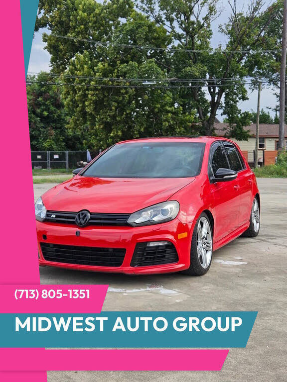 2012 Volkswagen Golf R 4-Door AWD with Sunroof and Navigation
