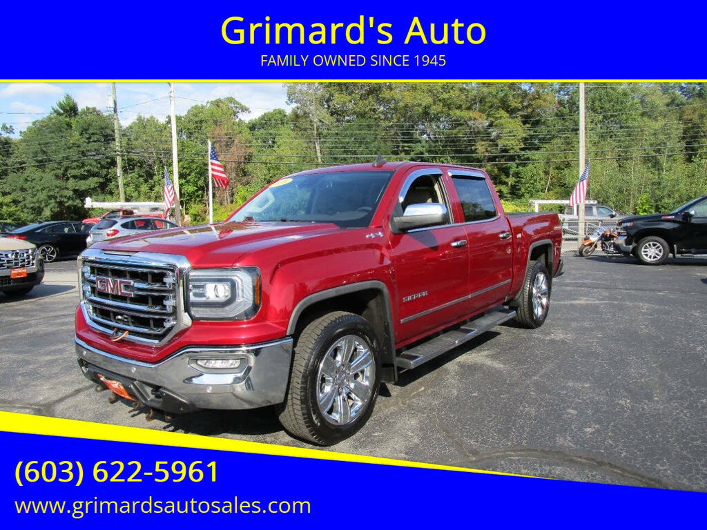 2018 GMC Sierra 1500 SLT Crew Cab 4WD