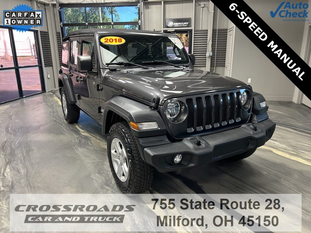 2018 Jeep Wrangler Unlimited Sport S 4WD