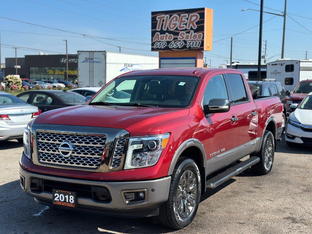 2018 Nissan Titan Platinum Reserve Crew Cab 4WD