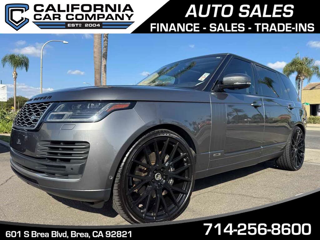 2019 Land Rover Range Rover V8 Supercharged LWB 4WD