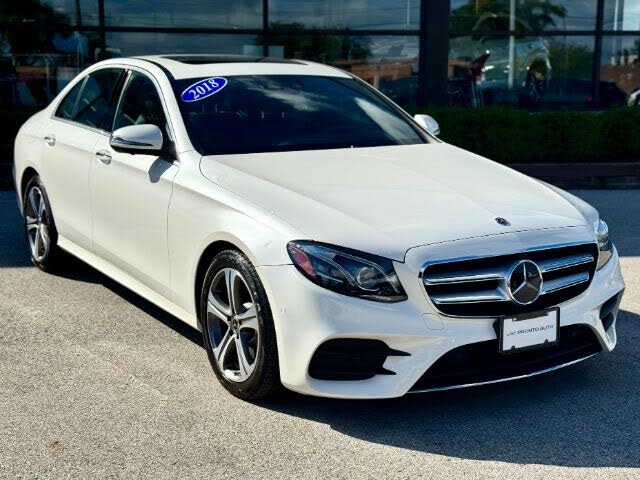 2018 Mercedes-Benz E-Class E 300 4MATIC Sedan AWD