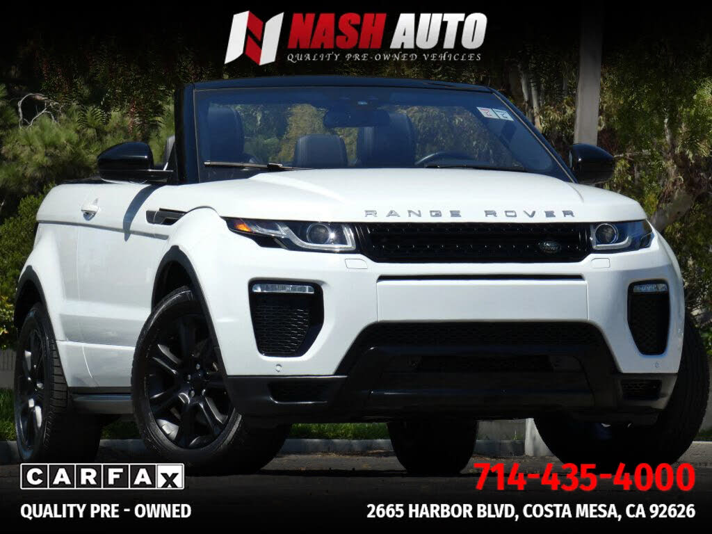 2018 Land Rover Range Rover Evoque SE Dynamic Convertible AWD