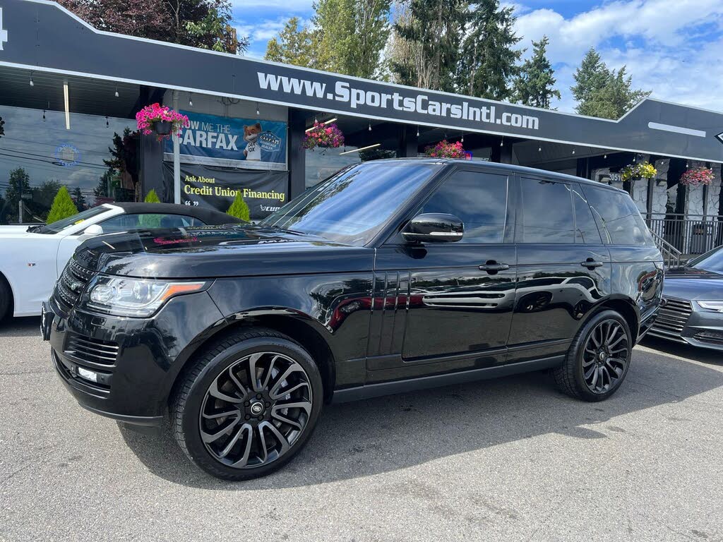 2015 Land Rover Range Rover V8 Supercharged 4WD