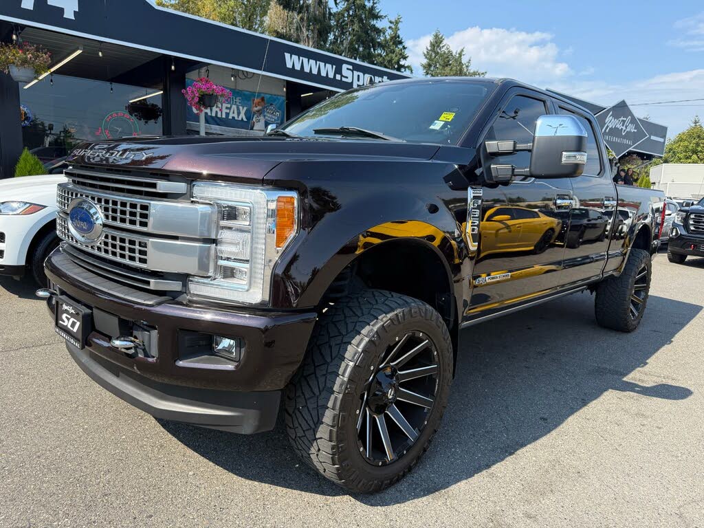 2019 Ford F-350 Super Duty Platinum Crew Cab 4WD