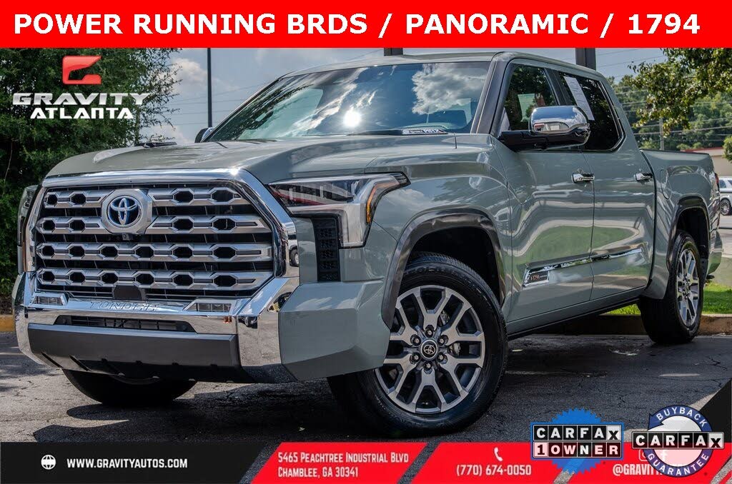 2024 Toyota Tundra Hybrid 1794 Edition HV CrewMax Cab RWD
