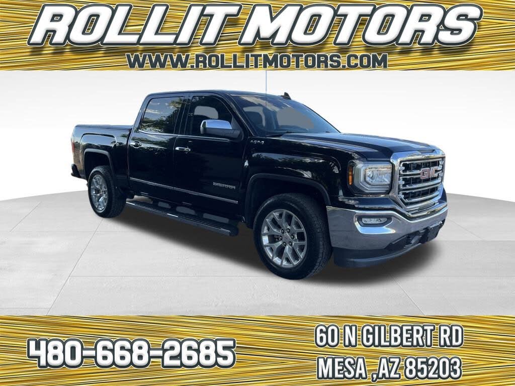 2018 GMC Sierra 1500 SLT Crew Cab 4WD