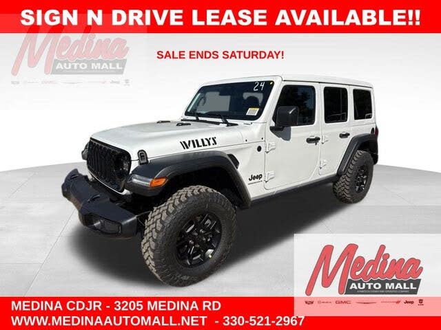 2025 Jeep Wrangler Willys 4-Door 4WD