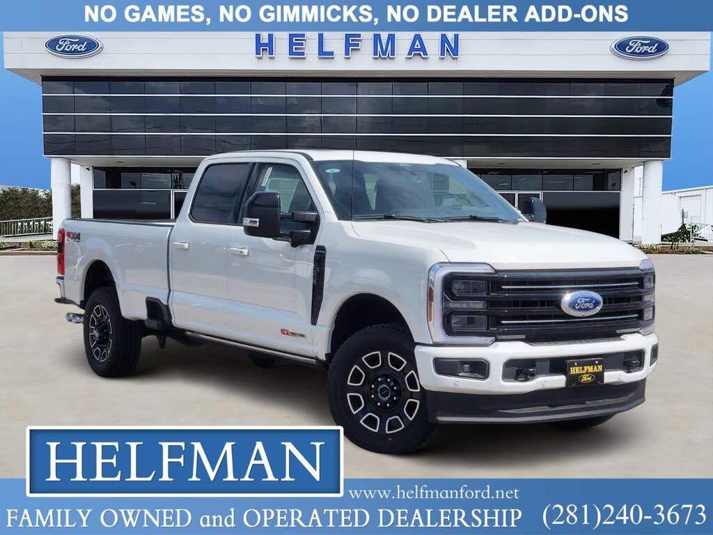 2025 Ford F-350 Super Duty Platinum Crew Cab 4WD