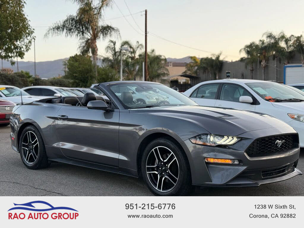 2021 Ford Mustang EcoBoost Premium Convertible RWD
