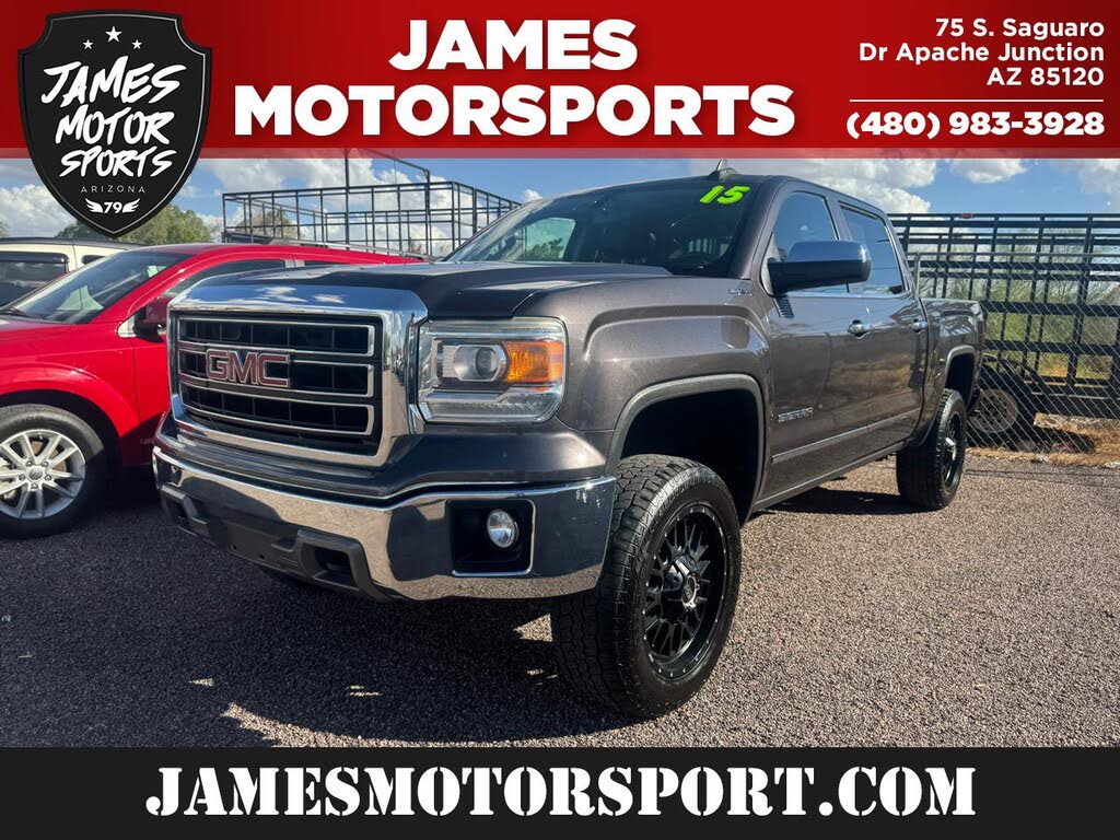 2015 GMC Sierra 1500 SLT Crew Cab 4WD