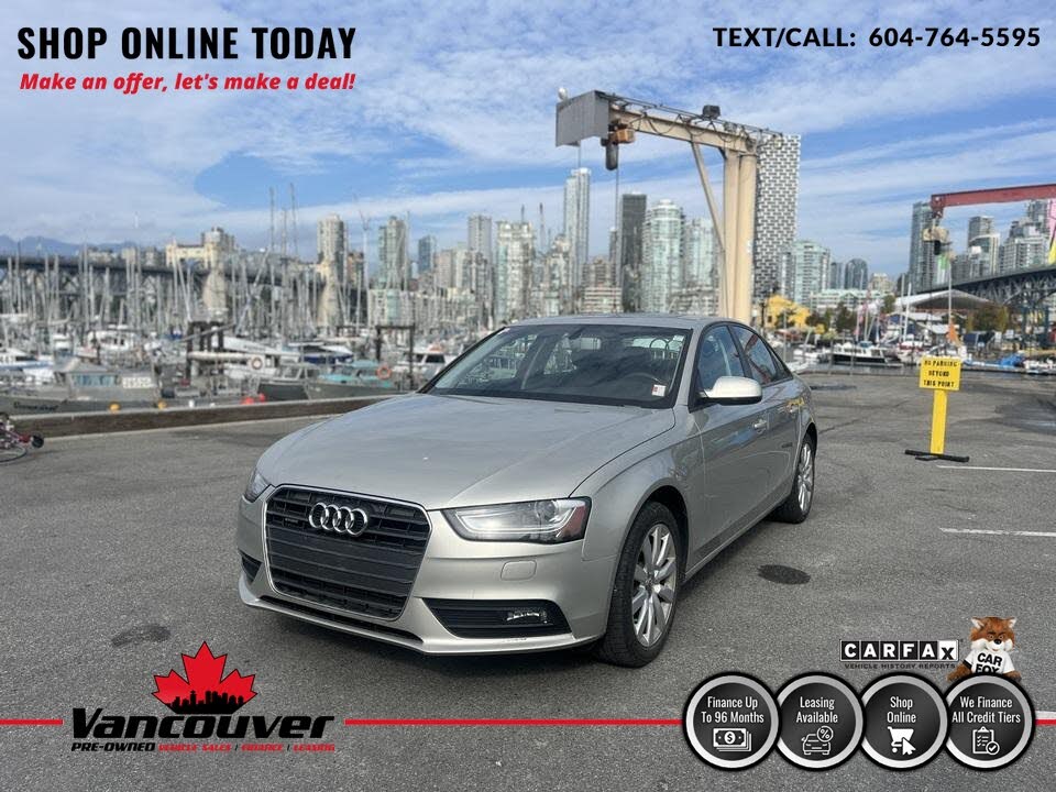 2013 Audi A4 2.0T quattro Premium AWD