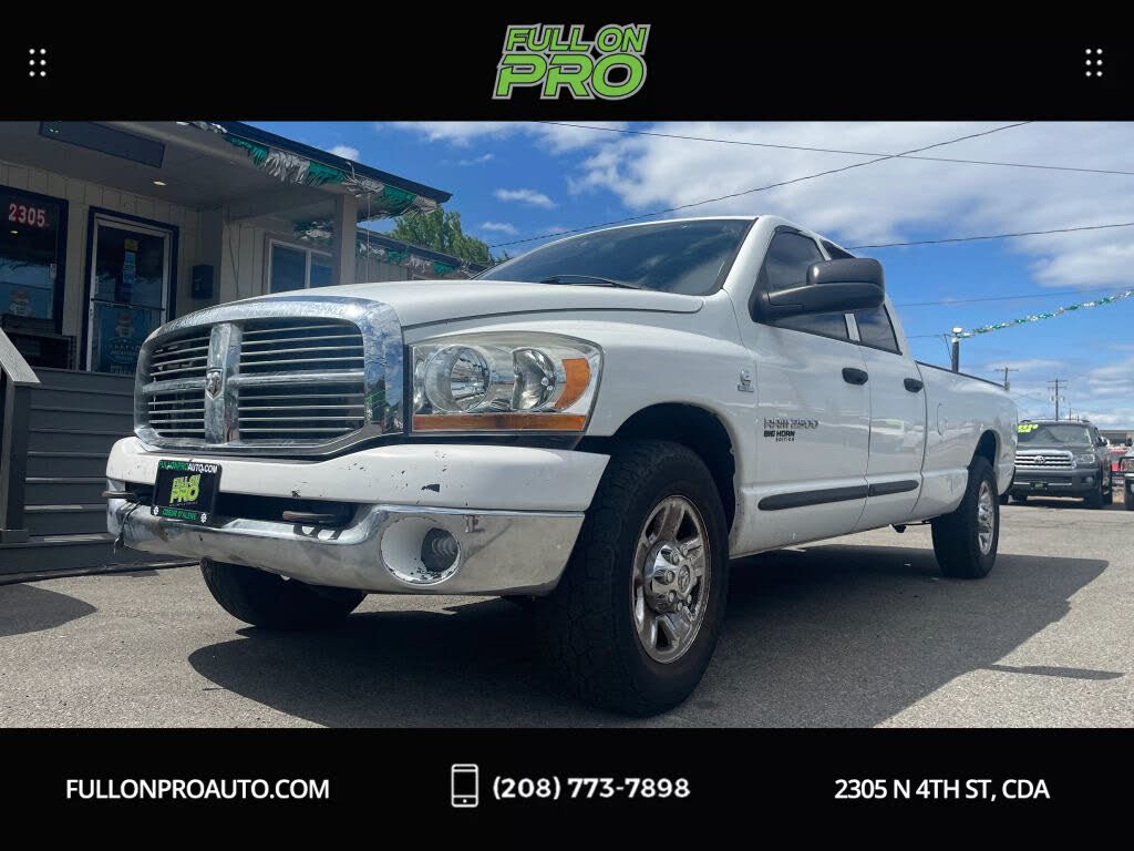 2006 Dodge RAM 2500 SLT Quad Cab LB RWD