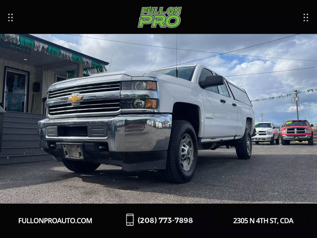 2016 Chevrolet Silverado 2500HD Work Truck Double Cab 4WD