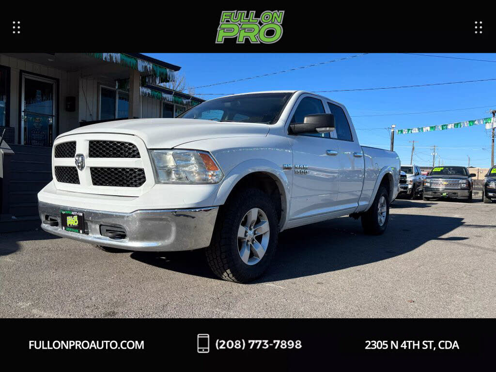 2014 RAM 1500 SLT Quad Cab 4WD