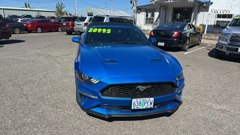 2020 Ford Mustang EcoBoost Premium Convertible RWD