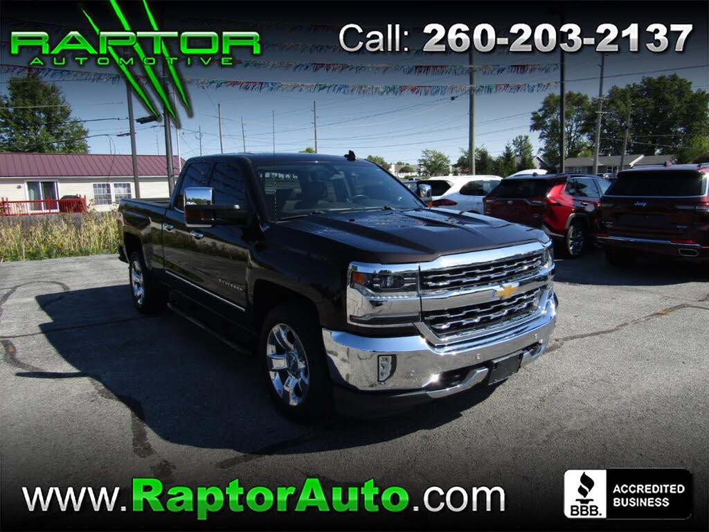 2018 Chevrolet Silverado 1500 LTZ Double Cab 4WD