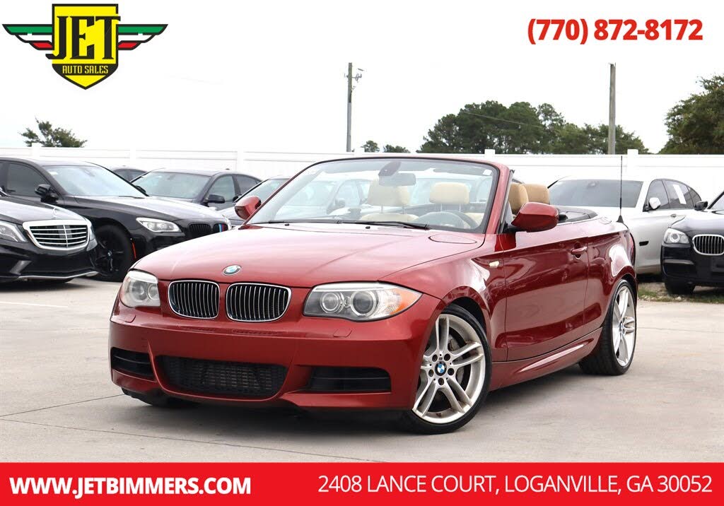2012 BMW 1 Series 135i Convertible RWD