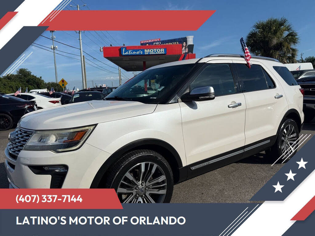 2018 Ford Explorer Platinum AWD