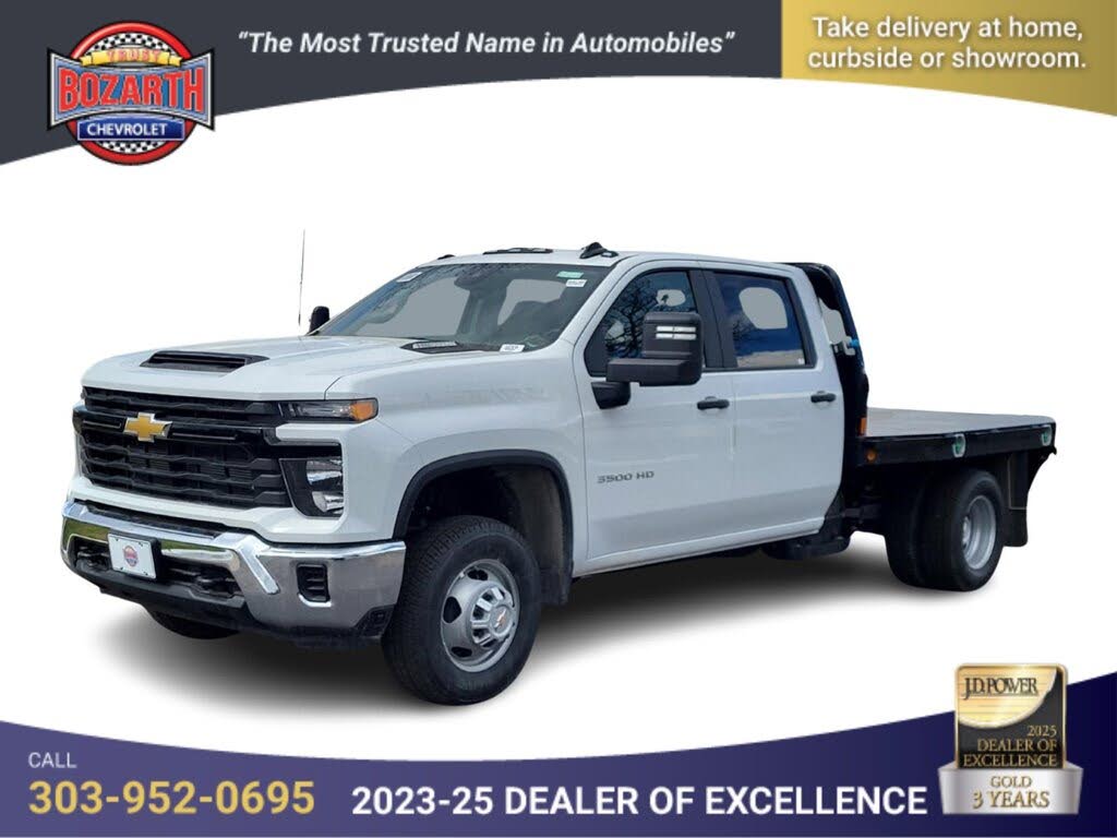 2025 Chevrolet Silverado 3500HD Chassis Work Truck Crew Cab 4WD